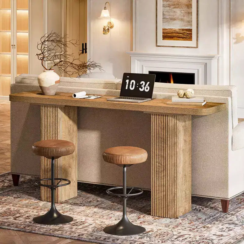 Table console d'entrée Lantine de 160 cm de long