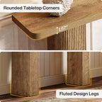 Table console d'entrée Lantine de 160 cm de long