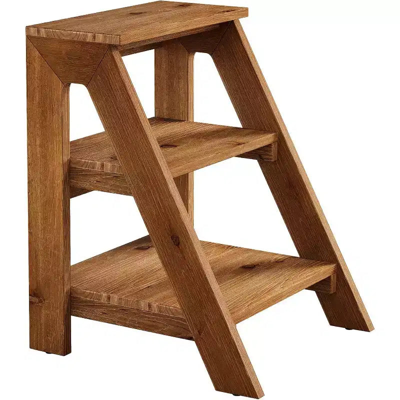 Table d'appoint ronde Lantine, table d'appoint de style fermier avec cadre creux en métal blanc, petite table de chevet pour salon, chambre à coucher, montage facile
