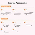 Banc range-chaussures en bambou TUYOHW, organiseur de rangement pour chaussures à 3 niveaux avec une capacité de 130 kg, banc à chaussures étanche pour entrée