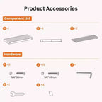 Banc range-chaussures en bambou TUYOHW, organiseur de rangement pour chaussures à 3 niveaux avec une capacité de 130 kg, banc à chaussures étanche pour entrée