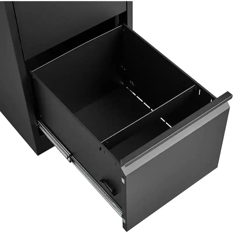Classeur à 4 tiroirs avec serrure, armoire de classement verticale robuste pour bureau à domicile, armoire de rangement pour fichiers de format Lettre/Légal/A4/F4