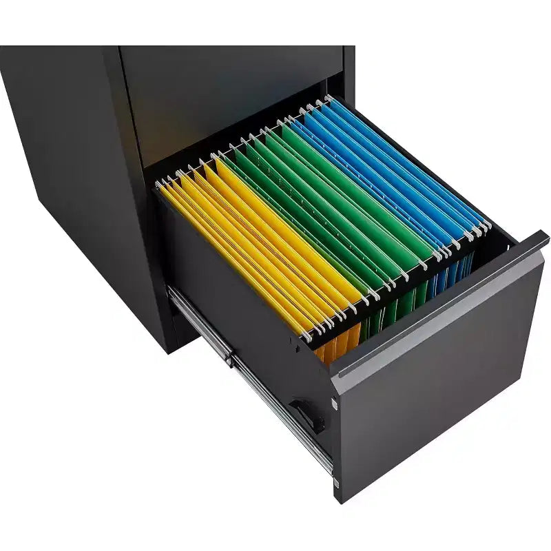 Classeur à 4 tiroirs avec serrure, armoire de classement verticale robuste pour bureau à domicile, armoire de rangement pour fichiers de format Lettre/Légal/A4/F4