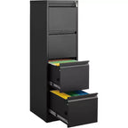 4 Drawer File Cabinet with Lock,Heavy Duty Vertical Filing Cabinets for Home Office, File Storage Cabinet for Letter/Legal/A4/F4 Size File