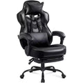 BALHAM TRADE-Luxury Gaming Chair High Back Office Chair with Footrest Massage Lumbar Support Reclining Computer Chair