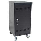 45 Device Mobile Charging Cart with Lock & Key, 4 Caster Tablet Laptop Charging Station for Classroom Office