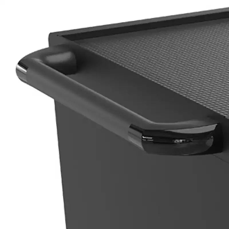 Chariot de recharge mobile pour 45 appareils avec serrure et clé, station de recharge pour ordinateurs portables et tablettes à 4 roulettes pour salle de classe, bureau