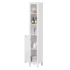 sumyeg 66.92 in Slim Tall Bathroom Cabinet with Adjustable Shelves and 1 Door