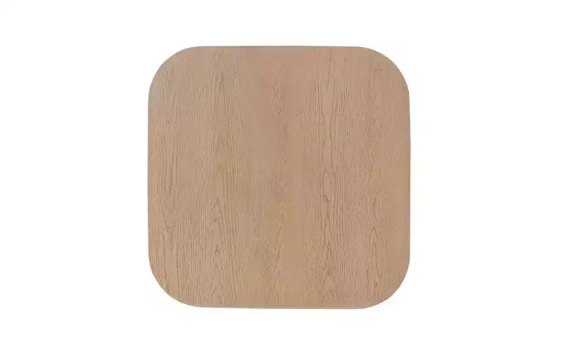 Table de cuisine en bois massif TUYOHW pour 2 à 4 personnes, table à manger carrée de 89 cm avec pieds évasés coniques, table minimaliste pour salon, appartement, petits espaces