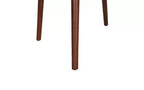 Table de cuisine en bois massif TUYOHW pour 2 à 4 personnes, table à manger carrée de 89 cm avec pieds évasés coniques, table minimaliste pour salon, appartement, petits espaces