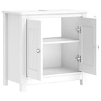 vidaXL Meuble sous-vasque BERG pour salle de bain Armoire de toilette en pin massif