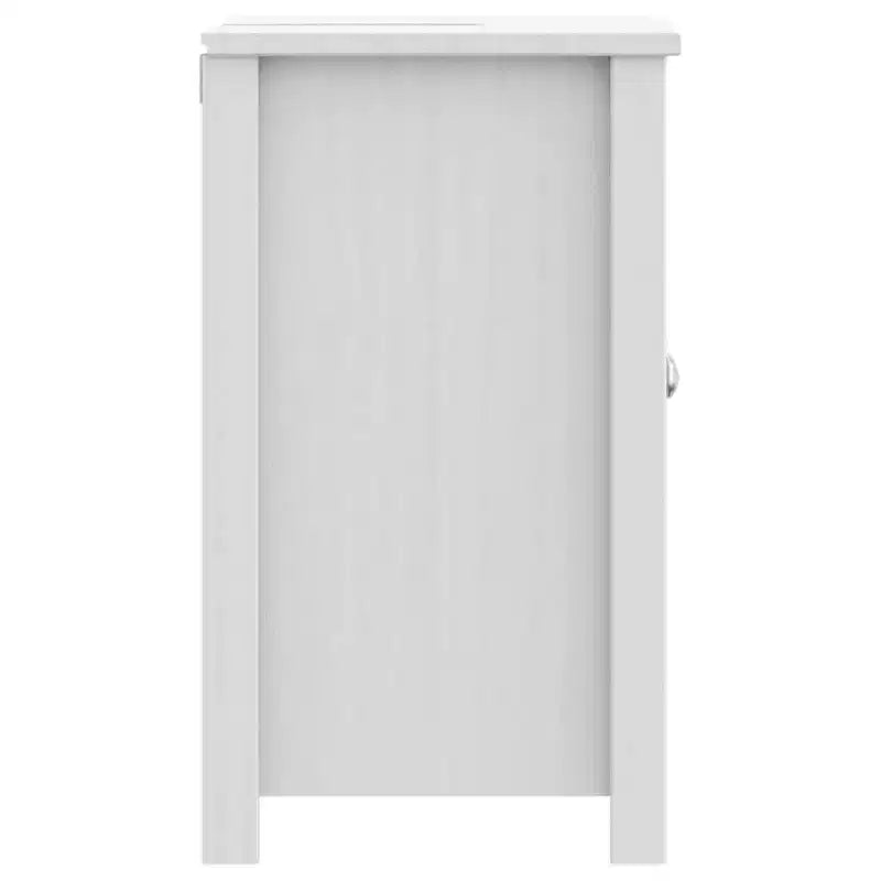 vidaXL Meuble sous-vasque BERG pour salle de bain Armoire de toilette en pin massif