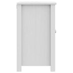 vidaXL Meuble sous-vasque BERG pour salle de bain Armoire de toilette en pin massif
