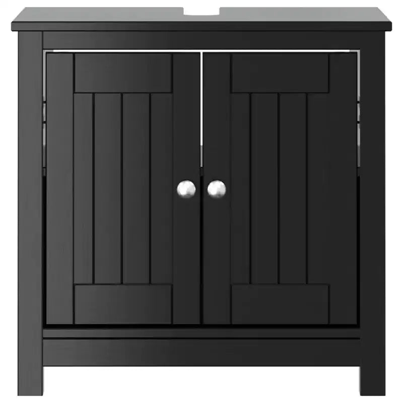 vidaXL Meuble sous-vasque BERG pour salle de bain Armoire de toilette en pin massif