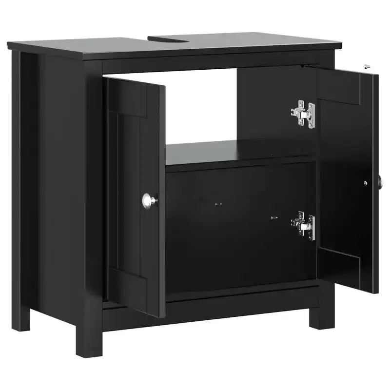 vidaXL Meuble sous-vasque BERG pour salle de bain Armoire de toilette en pin massif