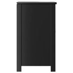 vidaXL Meuble sous-vasque BERG pour salle de bain Armoire de toilette en pin massif