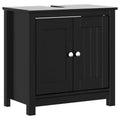 vidaXL BERG Bathroom Sink Cabinet Vanity Cabinet Cupboard Solid Wood Pine