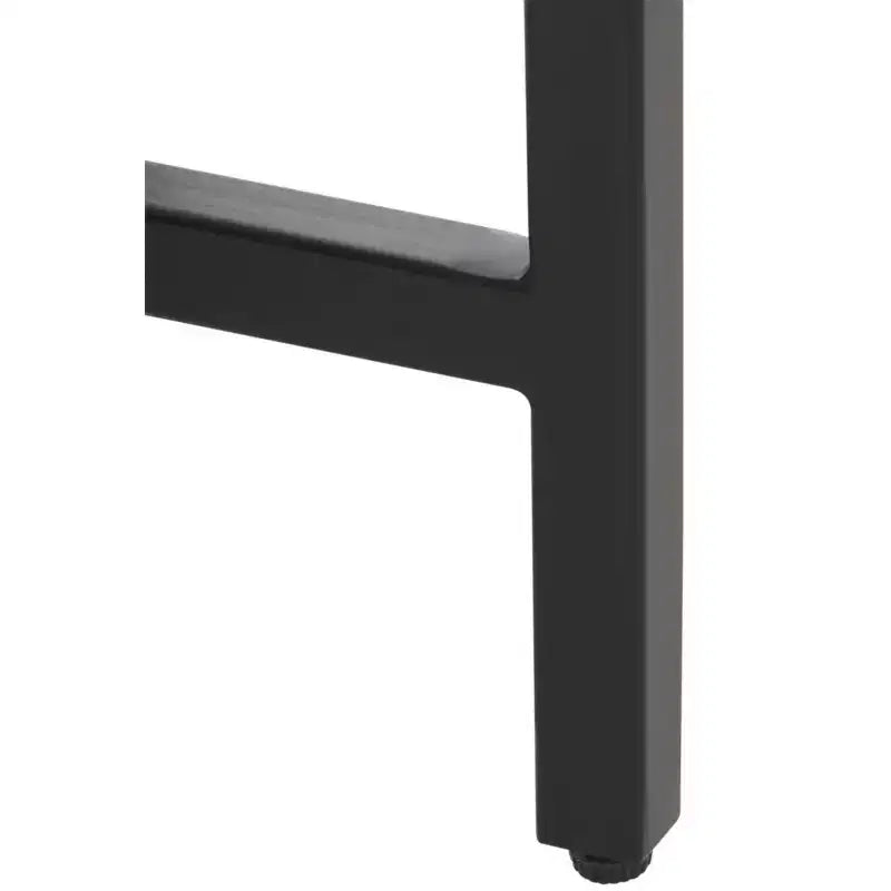 Table d'appoint ronde Gustavia - ACC9805 - Marbre gris/noir - Safavieh