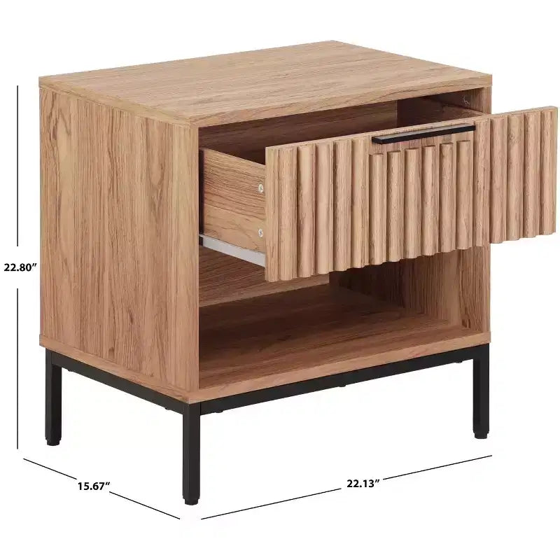 Table de chevet 1 tiroir Lylia - NST9617 - Safavieh