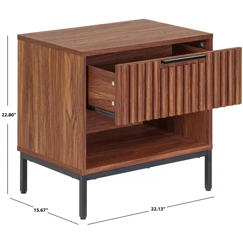 Table de chevet 1 tiroir Lylia - NST9617 - Safavieh