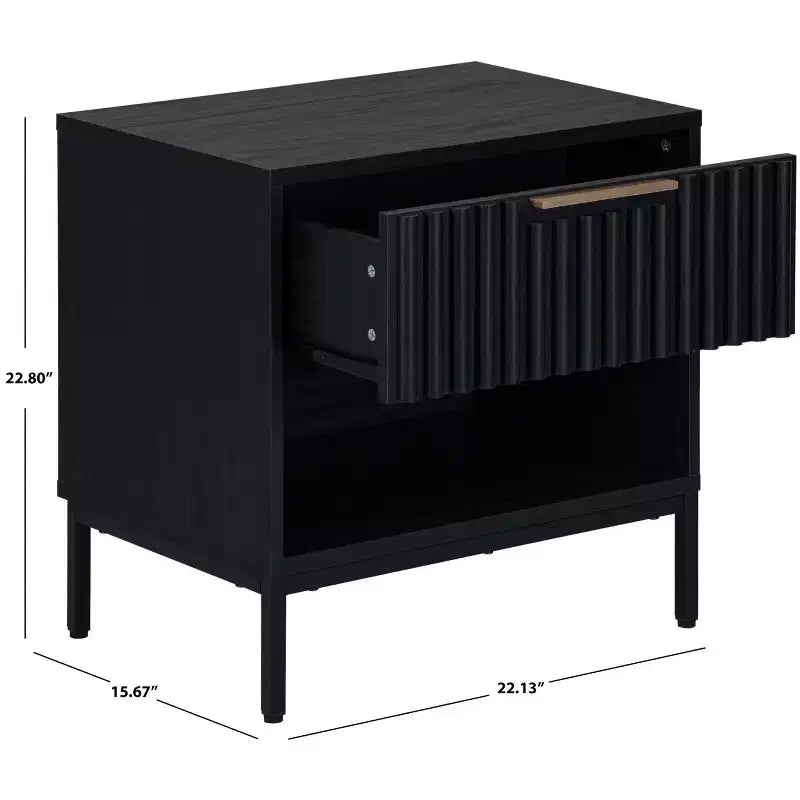 Table de chevet 1 tiroir Lylia - NST9617 - Safavieh