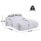 Lit de repos gonflable d'extérieur moderne Christopher Knight Home Zhi