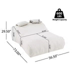 Lit de repos gonflable d'extérieur moderne Christopher Knight Home Zhi