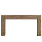 Console, Table de canapé en bois derrière le canapé, Table de couloir
