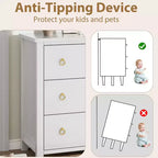 Commode en rotin pour chambre à coucher, commode de 94 cm de haut pour placard avec 4 tiroirs en rotin, commode avec armoire de rangement pour vêtements, pour chambre à coucher