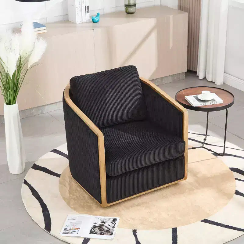 Table de chevet MAYEERTY blanche à 5 tiroirs, commode de style ferme avec port de chargement USB, table d'appoint moderne pour chambre à coucher