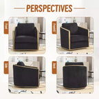 Table de chevet MAYEERTY blanche à 5 tiroirs, commode de style ferme avec port de chargement USB, table d'appoint moderne pour chambre à coucher