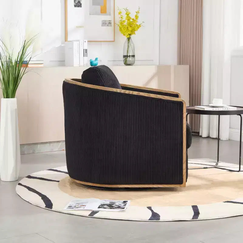 Table de chevet MAYEERTY blanche à 5 tiroirs, commode de style ferme avec port de chargement USB, table d'appoint moderne pour chambre à coucher