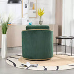 Table de chevet MAYEERTY blanche à 5 tiroirs, commode de style ferme avec port de chargement USB, table d'appoint moderne pour chambre à coucher