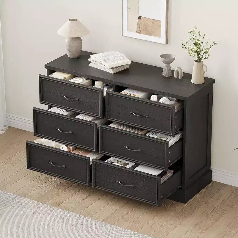 Commode de Chevet Moderne avec Tiroir et Rangement C Idéale pour l'Organisation de la Chambre, Meuble Gain de Place, Construction en Bois Durable