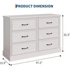 Commode de Chevet Moderne avec Tiroir et Rangement C Idéale pour l'Organisation de la Chambre, Meuble Gain de Place, Construction en Bois Durable