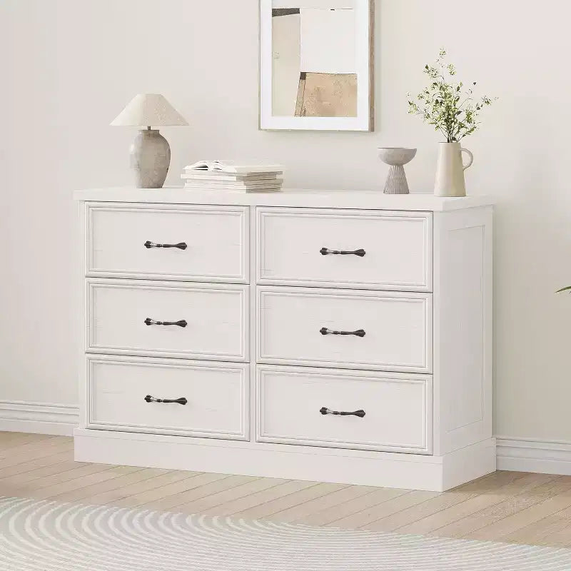 Commode de Chevet Moderne avec Tiroir et Rangement C Idéale pour l'Organisation de la Chambre, Meuble Gain de Place, Construction en Bois Durable