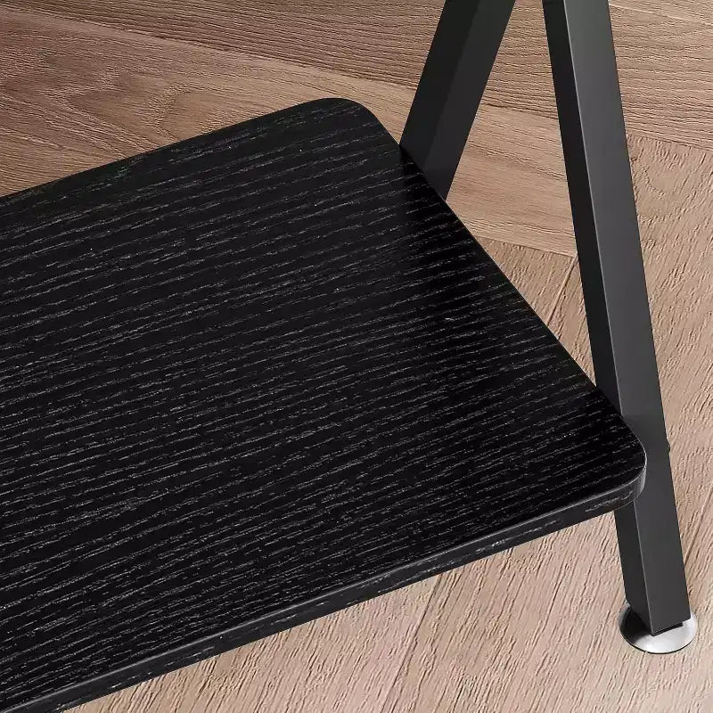 Console étroite avec étagères – Table de canapé de style ferme de 105 cm, table rustique marron à 2 niveaux pour l'arrière du canapé