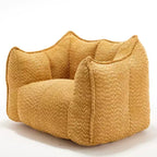 Fauteuils canapés avec mousse haute résilience pour salons et chambres, canapés paresseux carrés confortables, canapés pour adultes pour jouer, lire et regarder la télévision