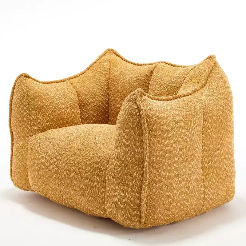 Fauteuils canapés avec mousse haute résilience pour salons et chambres, canapés paresseux carrés confortables, canapés pour adultes pour jouer, lire et regarder la télévision
