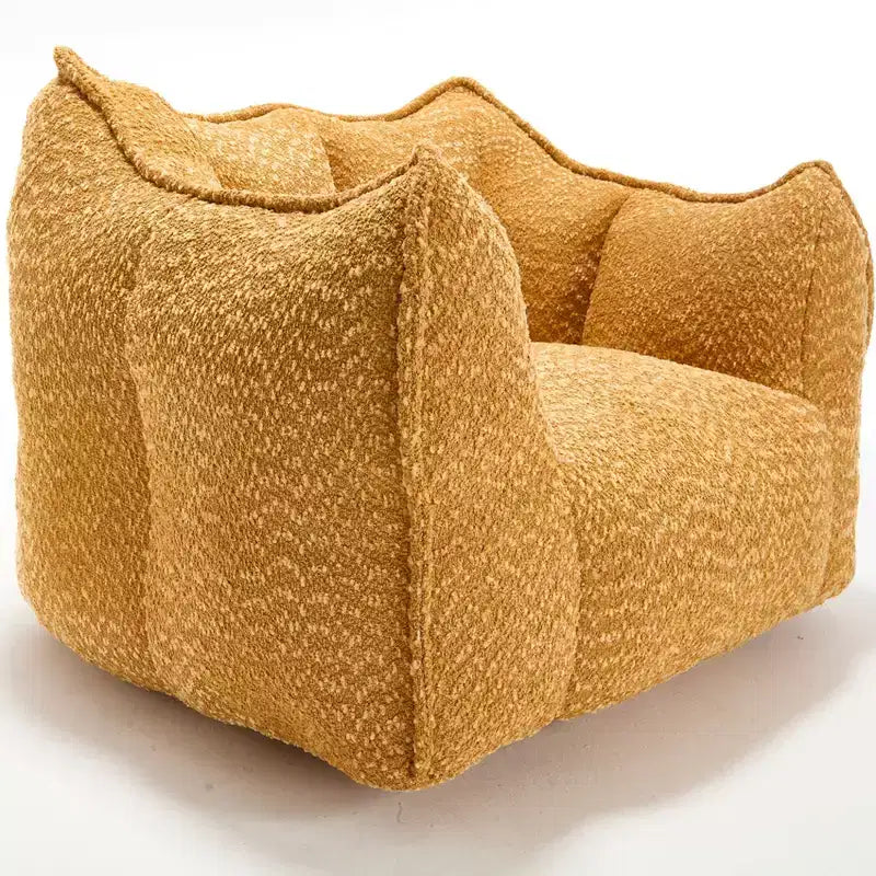 Fauteuils canapés avec mousse haute résilience pour salons et chambres, canapés paresseux carrés confortables, canapés pour adultes pour jouer, lire et regarder la télévision