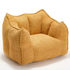 Fauteuils canapés avec mousse haute résilience pour salons et chambres, canapés paresseux carrés confortables, canapés pour adultes pour jouer, lire et regarder la télévision