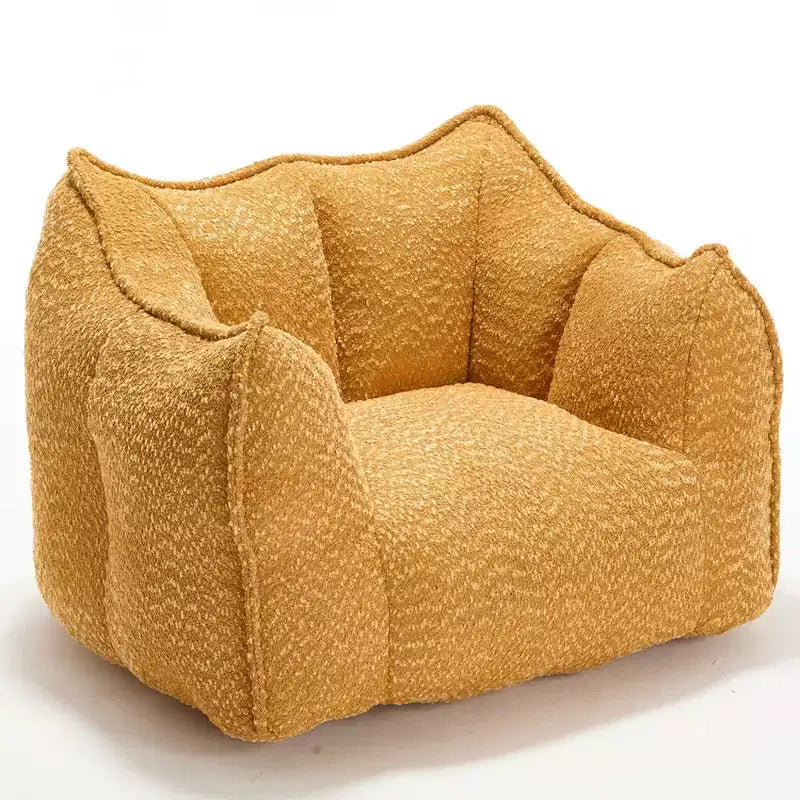 Fauteuils canapés avec mousse haute résilience pour salons et chambres, canapés paresseux carrés confortables, canapés pour adultes pour jouer, lire et regarder la télévision