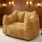 Fauteuils canapés avec mousse haute résilience pour salons et chambres, canapés paresseux carrés confortables, canapés pour adultes pour jouer, lire et regarder la télévision