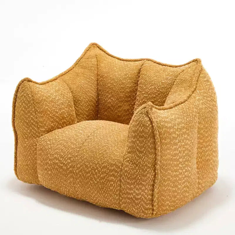 Fauteuils canapés avec mousse haute résilience pour salons et chambres, canapés paresseux carrés confortables, canapés pour adultes pour jouer, lire et regarder la télévision