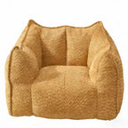 Fauteuils canapés avec mousse haute résilience pour salons et chambres, canapés paresseux carrés confortables, canapés pour adultes pour jouer, lire et regarder la télévision