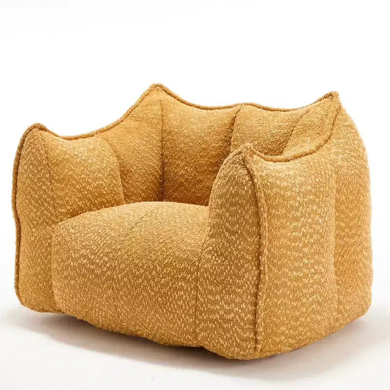 Fauteuils canapés avec mousse haute résilience pour salons et chambres, canapés paresseux carrés confortables, canapés pour adultes pour jouer, lire et regarder la télévision