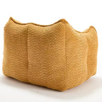 Fauteuils canapés avec mousse haute résilience pour salons et chambres, canapés paresseux carrés confortables, canapés pour adultes pour jouer, lire et regarder la télévision