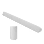 VEVOR Toddlers Bed Bumper, 56-inch Non-Slip Bed Rail Bumper, High-Rebound Foam Bedrail Guard for Toddlers with Machine-Washable Cover,White