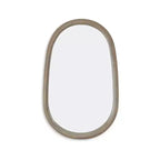 Miroir mural décoratif Aarilynn Signature Design by Ashley avec cadre en bois marron antique