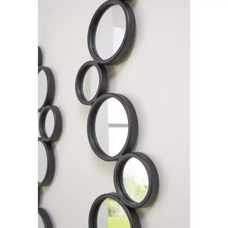 Miroir mural décoratif moderne Vinler de Signature Design by Ashley, lot de 2